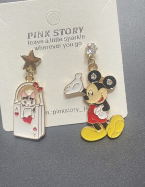 Cute Mickey Mouse Earrings
