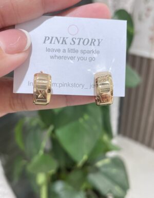 Rose Gold Small Hoop Earrings