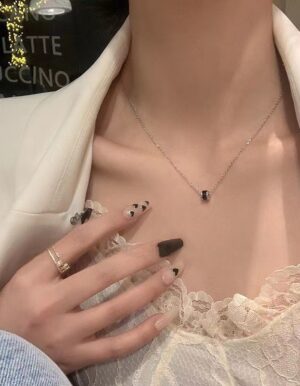 Classic Black Necklace