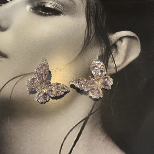 Luxurious Butterfly Earrings
