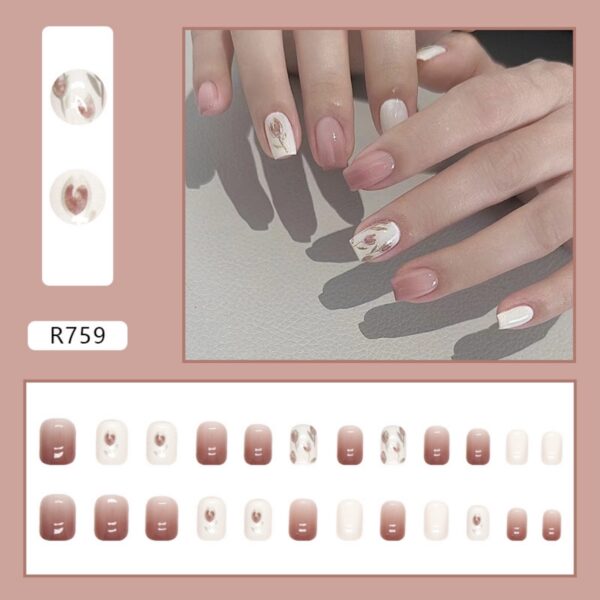 24 Pieces Press On Nails - Image 2