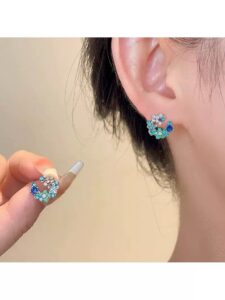 Fashion fairy flower earrings