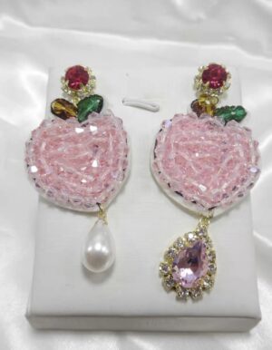 Mismatched Crystal Earrings