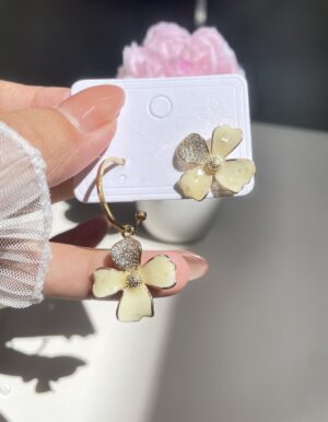 Gold Plated Mismatched Earrings