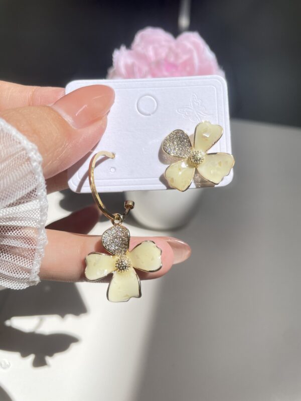 Gold Plated Mismatched Earrings