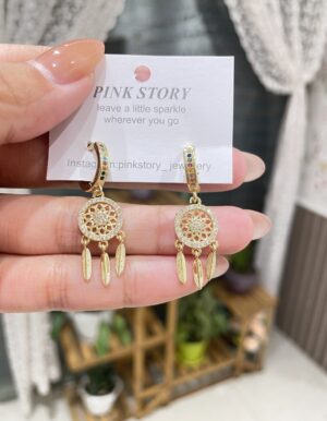 Dream Catcher Hoops