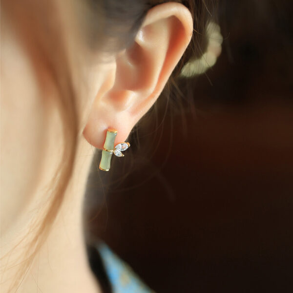 Bamboo Earrings - Image 2