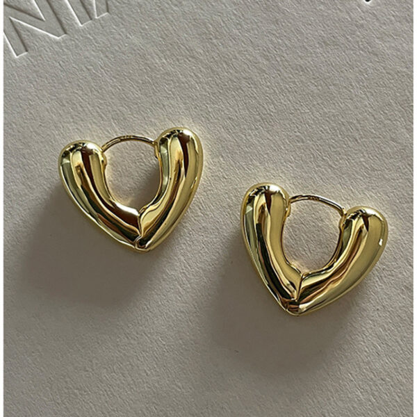 Golden Heart Hoops - Image 2