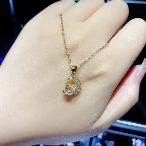 Moon Star Necklace
