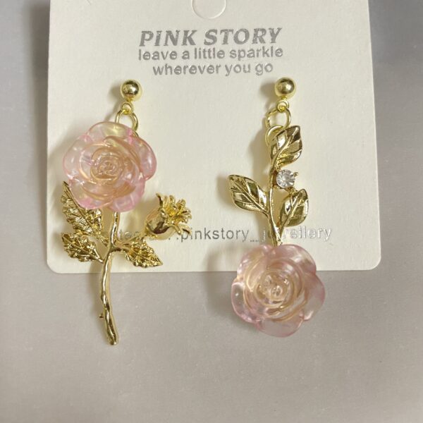 Mismatched Flower Earrings