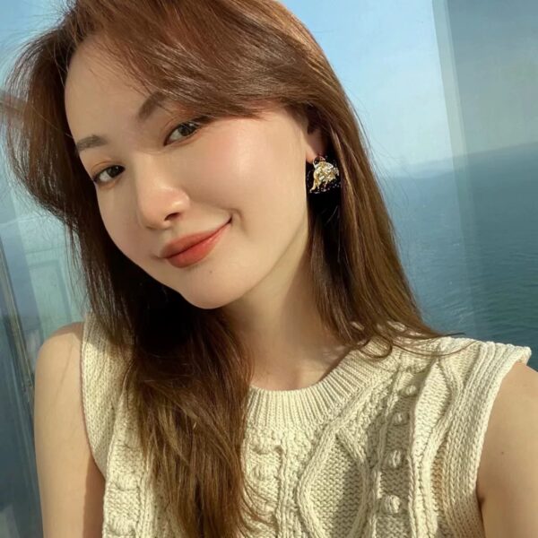 Statement Silver Hoops - Image 2