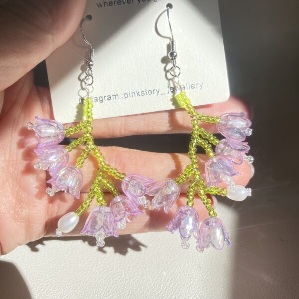 Handmade Flower Earrings