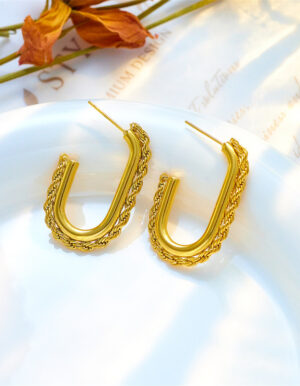 Waterproof Hoop Earrings