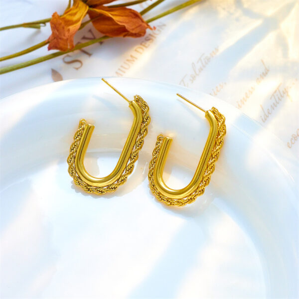 Waterproof Hoop Earrings