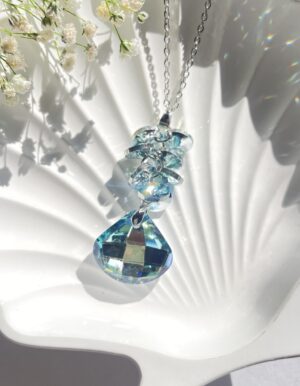 Sea Blue Stone Necklace