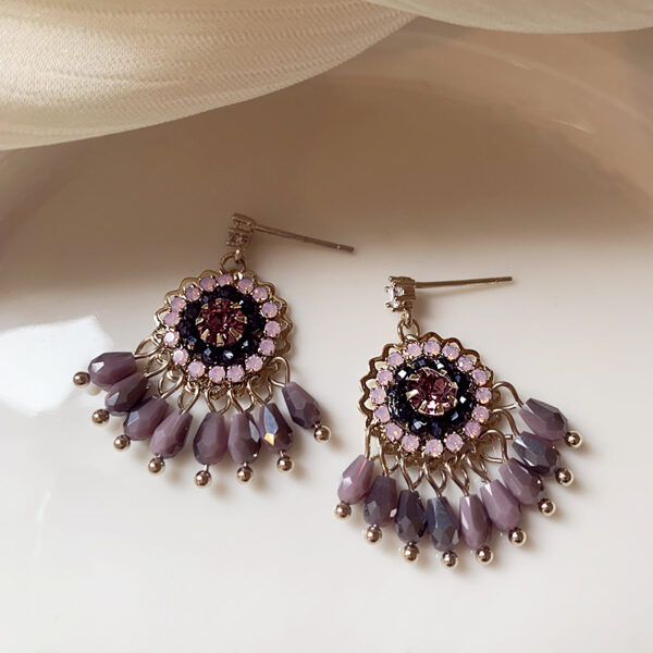 Purple Bohemia Earrings - Image 2