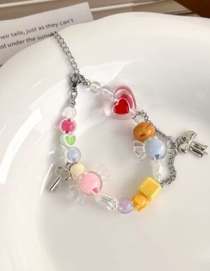 Candy Color Beaded Bracelet