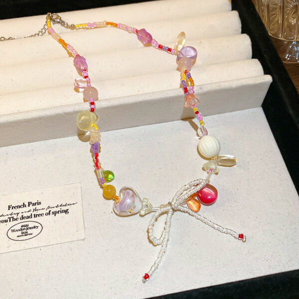 Colorful Beads Necklace - Image 3