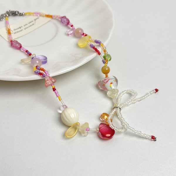 Colorful Beads Necklace - Image 2