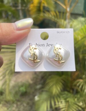 YSL Square Earrings