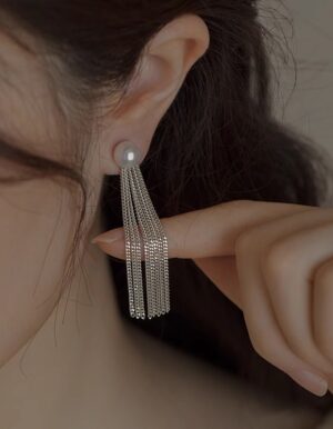 Pear Cascade Earrings