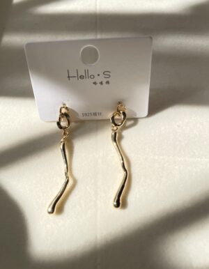 Unique Golden Earrings