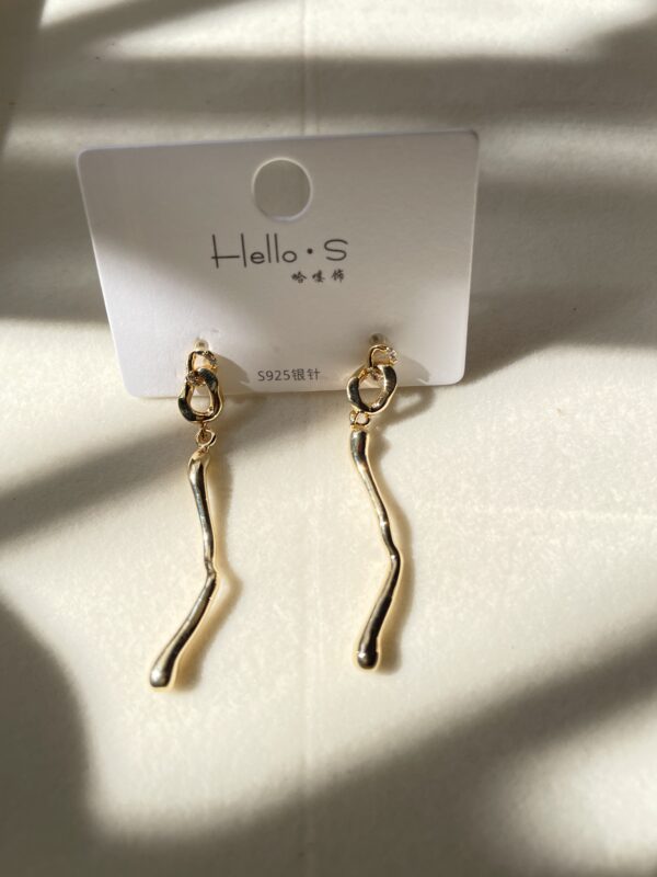 Unique Golden Earrings