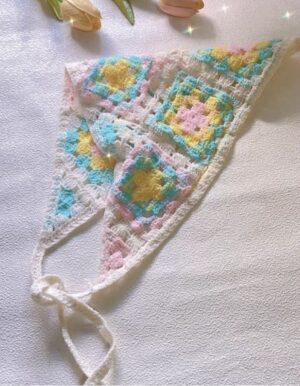 Block Bloom Bandana