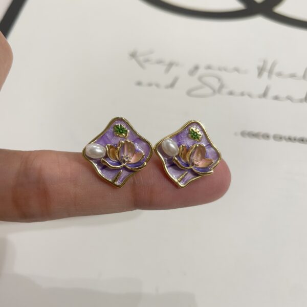 Monet Garden Purple