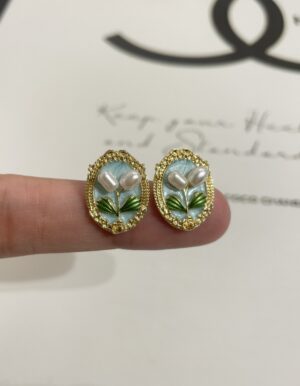 Monet Garden Green Pearl