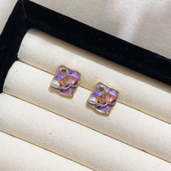 Monet Garden Purple - Image 2