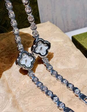 Argent Clover Watch