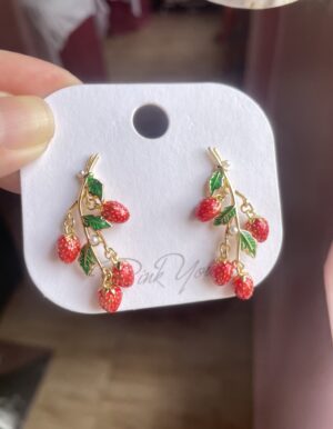 Strawberry Earrings