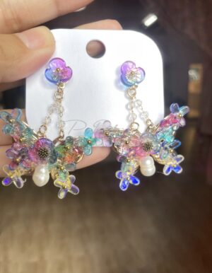 Colorful Butterfly Earrings