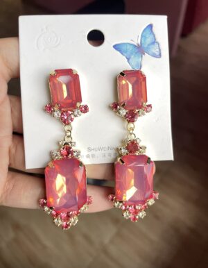 Big Stone Earrings