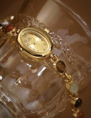 Vintage Mixed Stone Watch