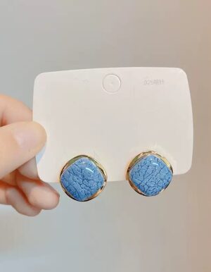 Blue Fashion Earrings
