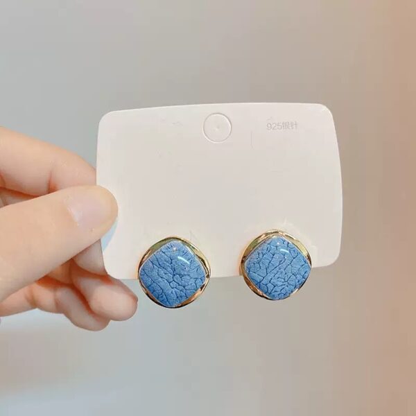 Blue Fashion Earrings