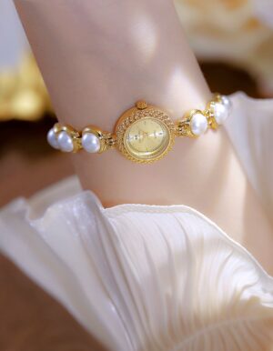 Golden Pearl Watch