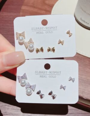 Silver Bow Sets