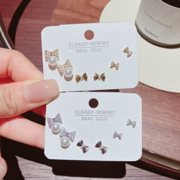 Silver Bow Sets