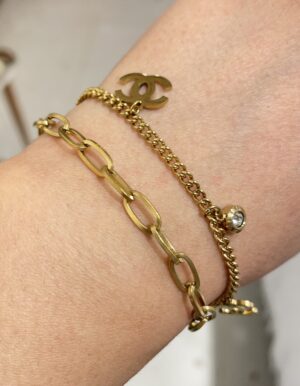 Layered Stainless Steel Bracelet