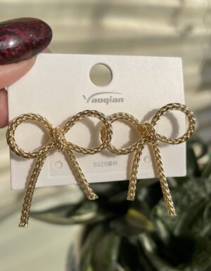 Big Ribbon Earrings