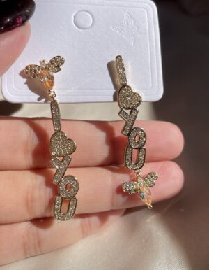 Mismatched I Love U Earrings