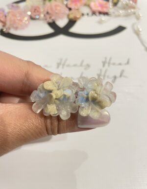 Blue Flower Earrings