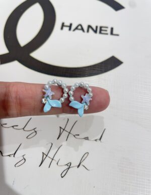 Pearl Star Mermaid Earrings