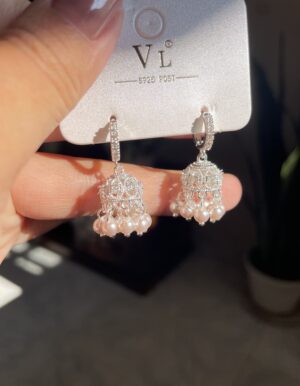 VL Bell Pearl Earrings