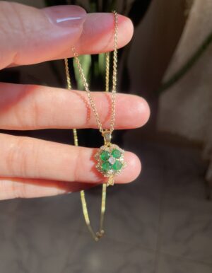 Green Stone Necklace