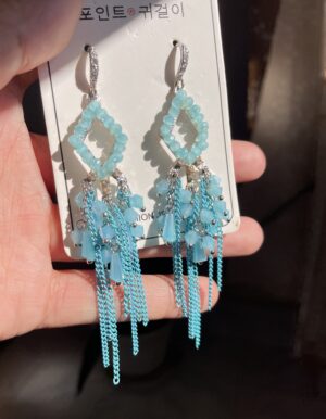 Light Blue Bohemia Earrings