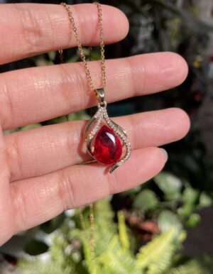 Red Stone Necklace